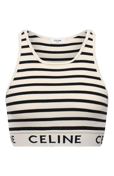 Женский хлопковый бра-топ CELINE, арт. 2A220372N