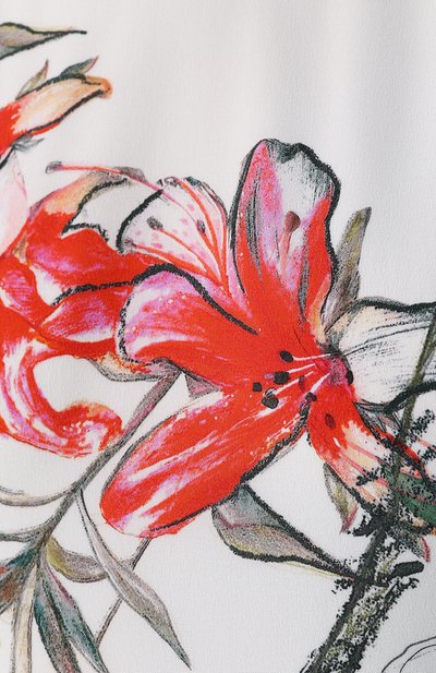 Шелковое платье ALEXANDER MCQUEEN разноцветного цвета по цене 275000 руб., арт. 620683/QDAAM, фото 5 Шелковое платье ALEXANDER MCQUEEN, арт. 620683/QDAAM, фото 5