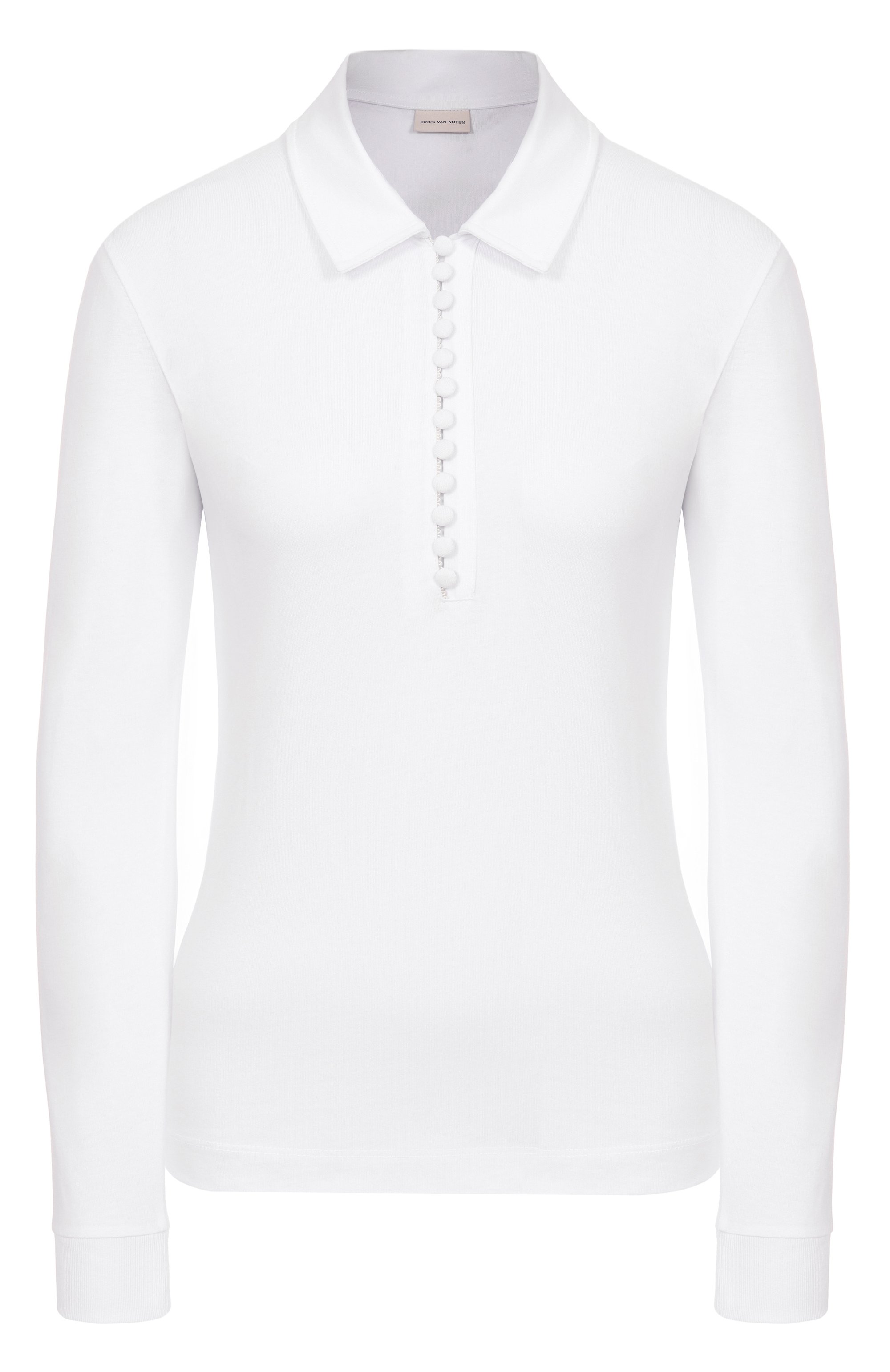Хлопковое поло DRIES VAN NOTEN, арт. 011115-2603-001, фото 1