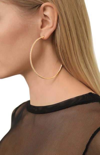 Серьги CRYSTAL HAZE, арт. FR0M THE BL0CK H00PS LARGE, фото 2