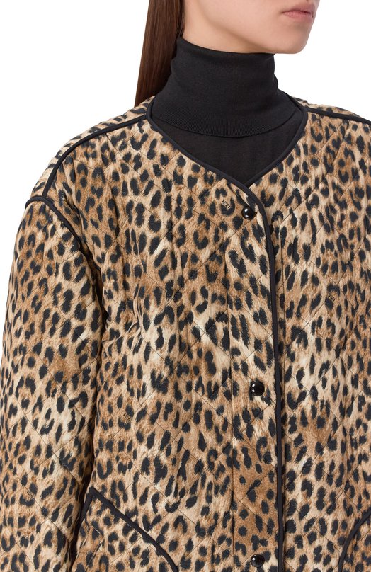 Двусторонняя куртка N21 0031/5245 Леопардовый  0031/5245 Фото 5