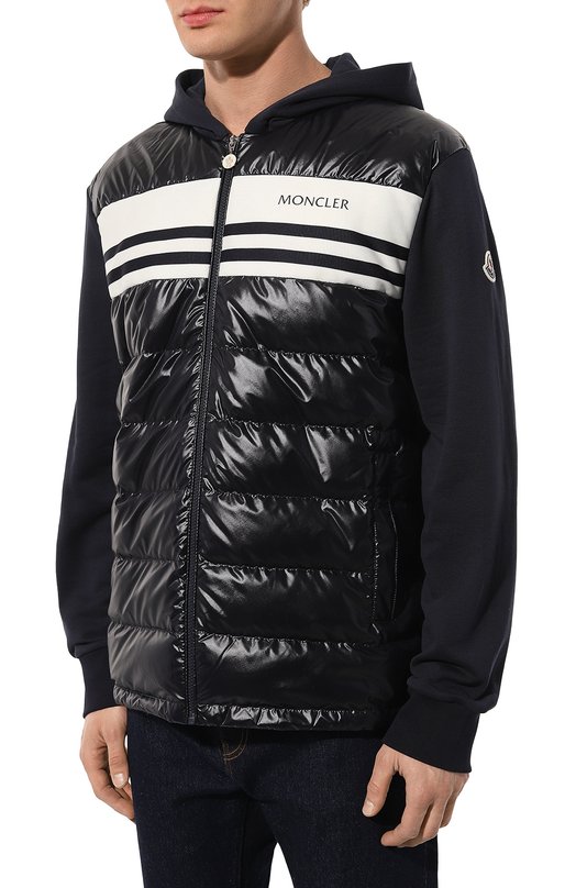 фото Комбинированная толстовка moncler