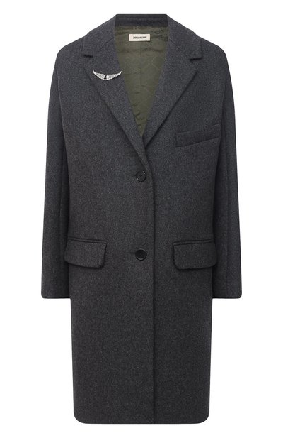 Женское шерстяное пальто ZADIG AND VOLTAIRE, арт. WJCT0603F
