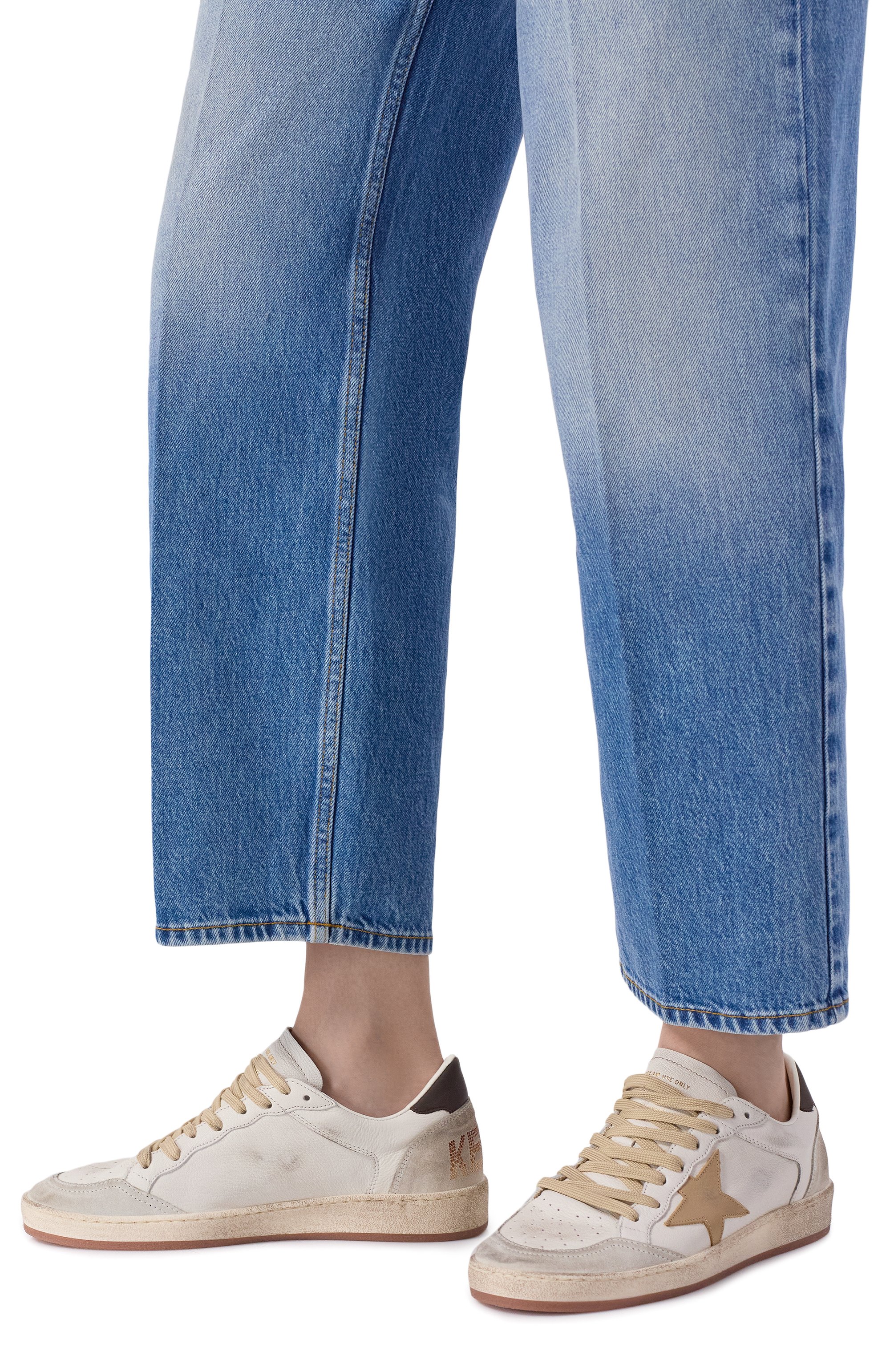 Кожаные кеды ball star GOLDEN GOOSE DELUXE BRAND, арт. GWF00327.F007297, фото 2