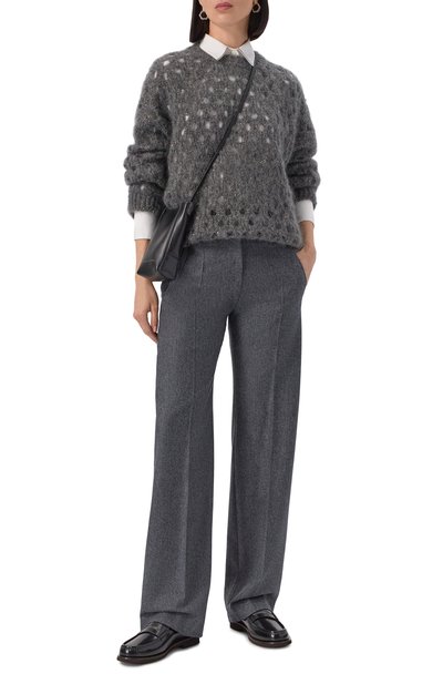 Шерстяные брюки BRUNELLO CUCINELLI, арт. M038PP9051, фото 2