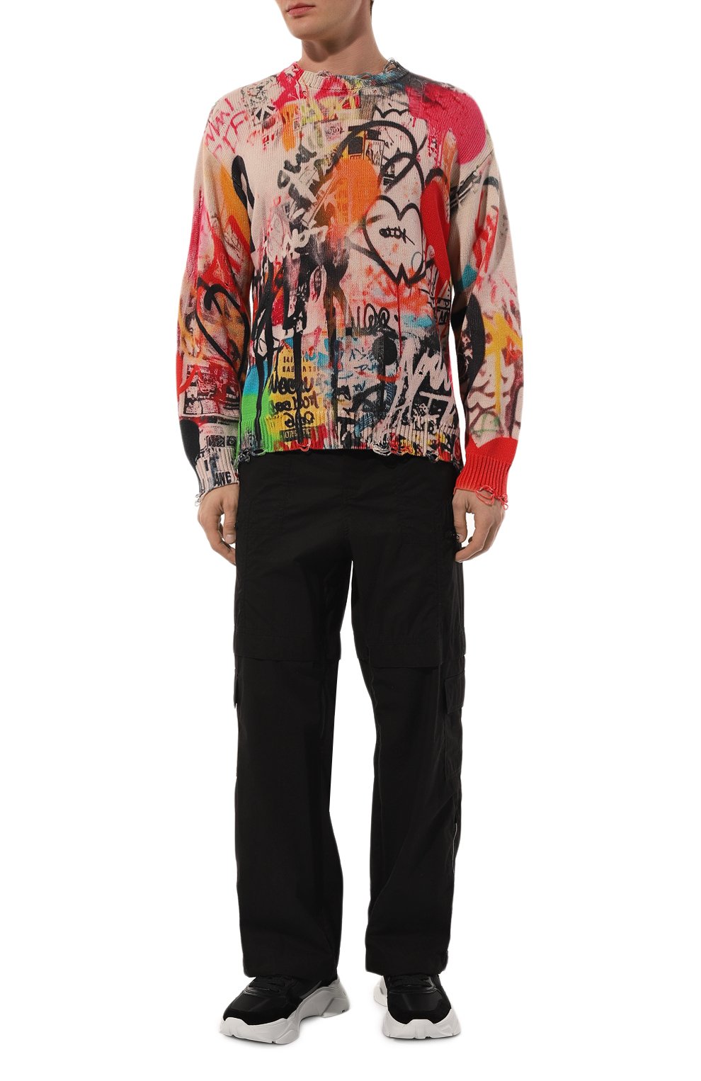 Хлопковый свитер R13, арт. R13MY199-Y168A, фото 2