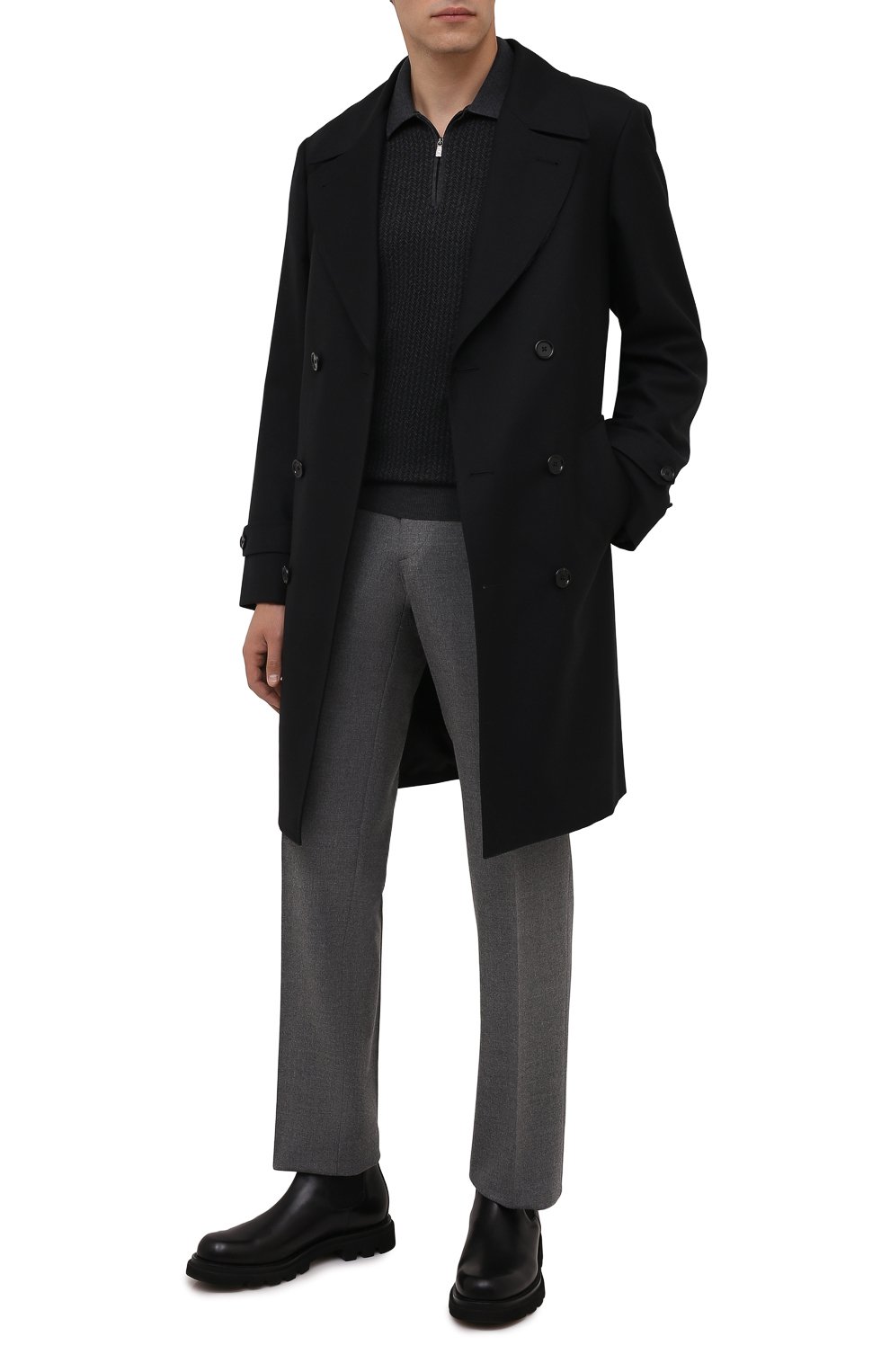 Шерстяное поло CORNELIANI, арт. 88M509-1825151/00, фото 2