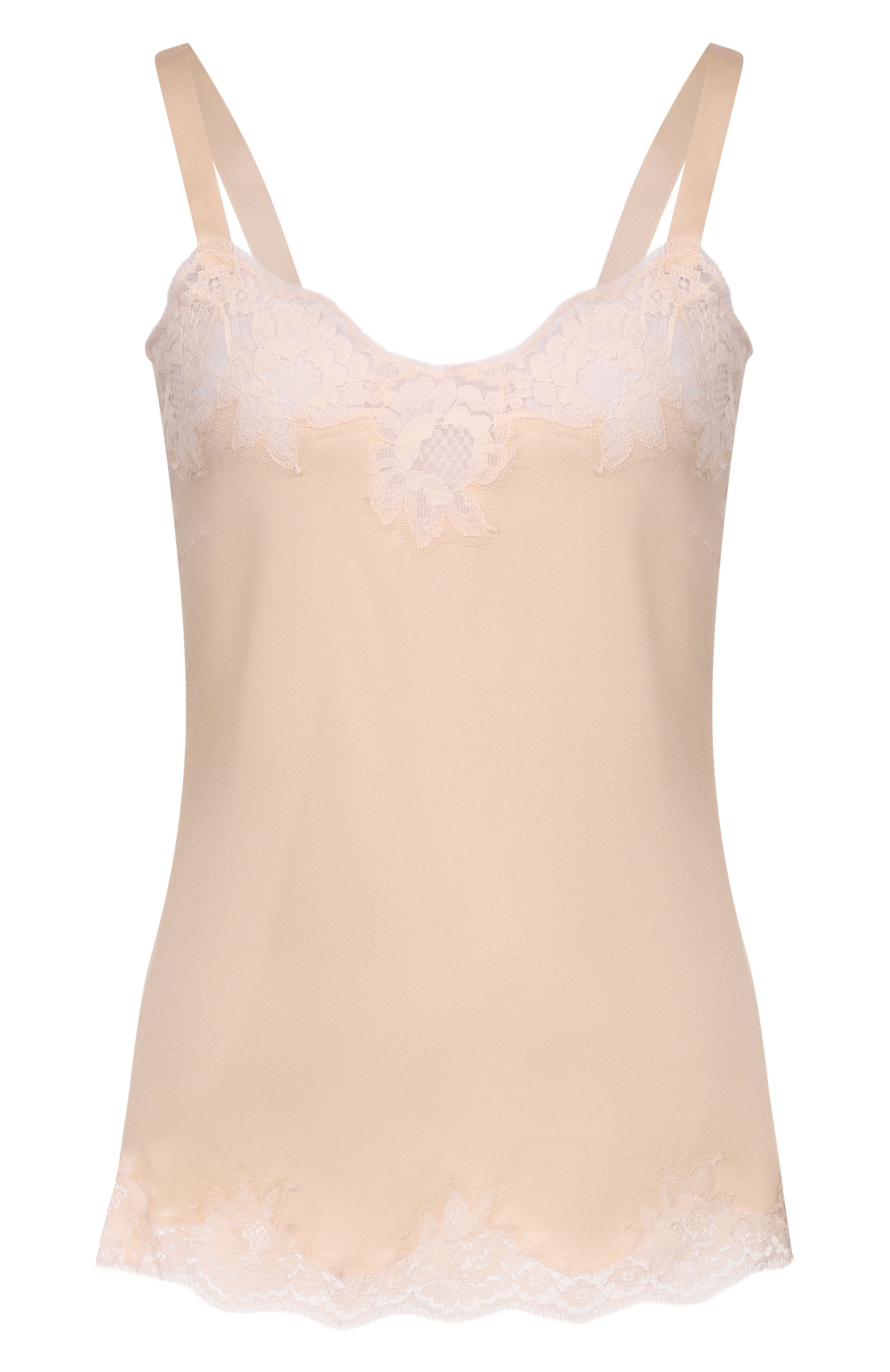 Топ из шелка и хлопка DOLCE & GABBANA, арт. 07A00T/0N013, фото 1