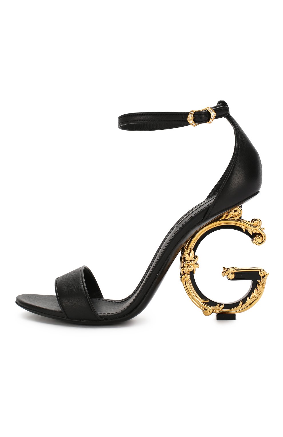 Кожаные босоножки keira DOLCE & GABBANA, арт. CR0739/AV967, фото 3