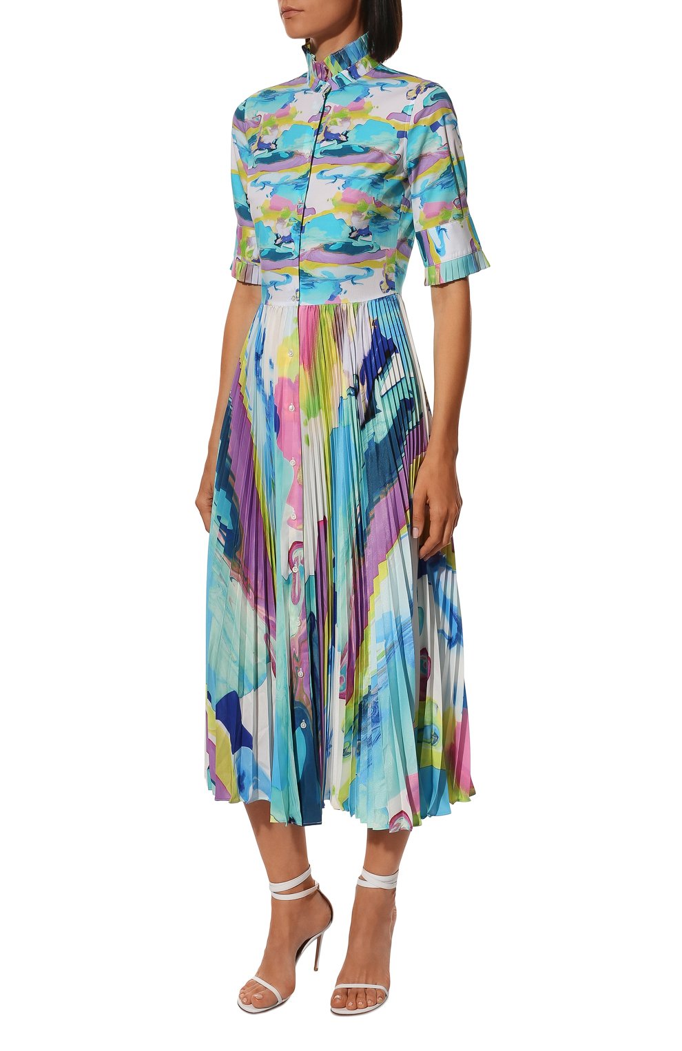 Платье SARA ROKA разноцветного цвета по цене 99500 руб., арт. TANSHS90/38-S2230, фото 3 Платье SARA ROKA, арт. TANSHS90/38-S2230, фото 3