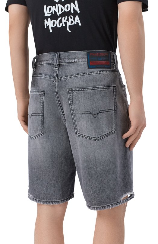 Джинсовые шорты Diesel A06430/09P08 Серый  A06430/09P08 Фото 4