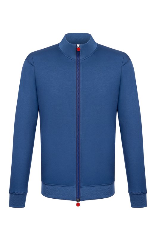 Хлопковая толстовка Kiton UMC032H09600 Синий UMC032H09600