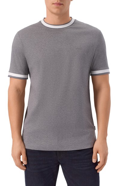 Хлопковая футболка BOSS, арт. 50543858, фото 3