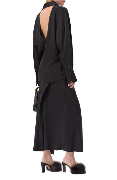 Текстильные мюли MAISON MARGIELA, арт. S58WP0270/P6229, фото 3