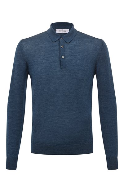 Поло из шерсти и шелка GRAN SASSO, арт. 57132/13190, фото 1