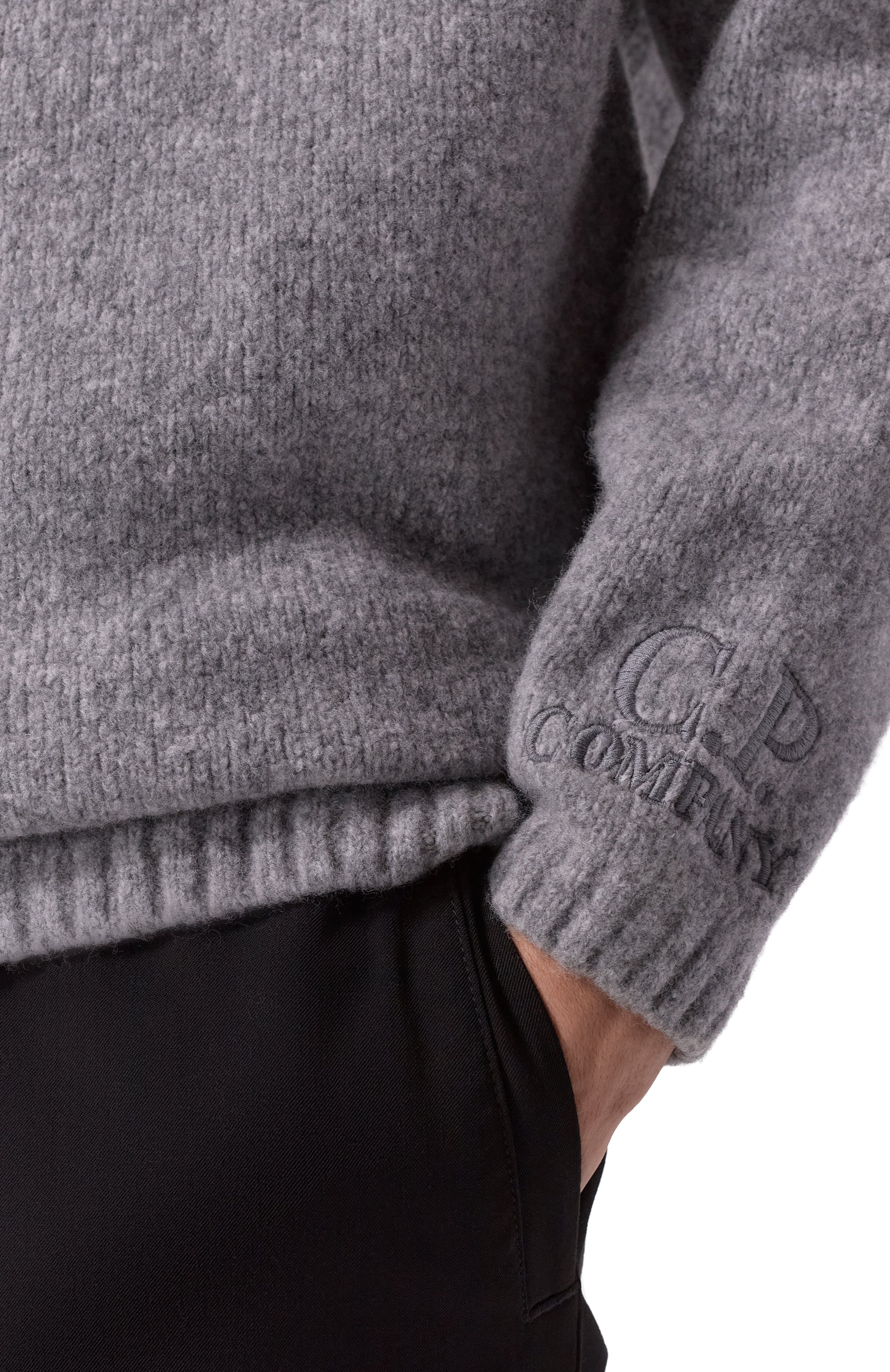 Шерстяной свитер C.P. COMPANY, арт. 19CMKN281A110509A, фото 5