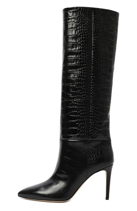 Кожаные сапоги Stiletto 85 Paris Texas PX548-XC0C0 Чёрный  PX548-XC0C0 Фото 4