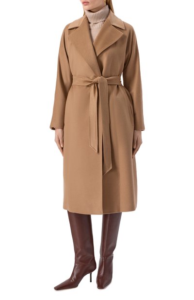 Кашемировое пальто MAX MARA STUDIO, арт. EUCLIDE, фото 3