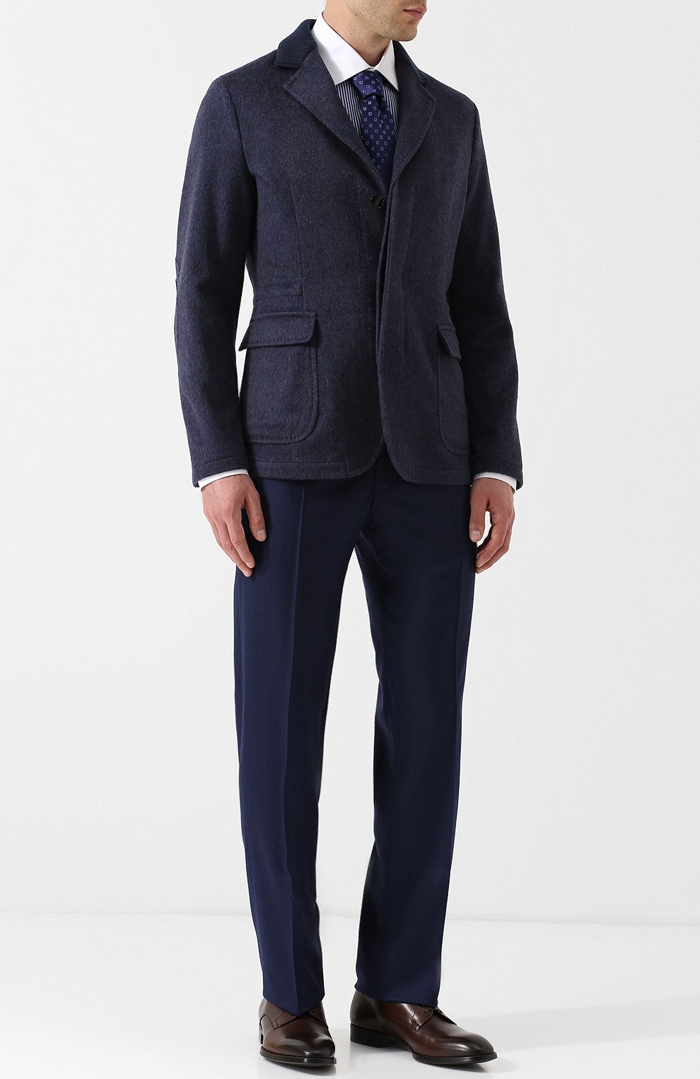 Шерстяные брюки ZILLI, арт. M0Q-40-38N--46438/0001, фото 2