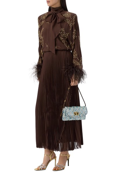 Сумка devain VALENTINO голубого цвета по цене 346500 руб., арт. 9W2B0T31/MQE, фото 3 Сумка devain VALENTINO, арт. 9W2B0T31/MQE, фото 3