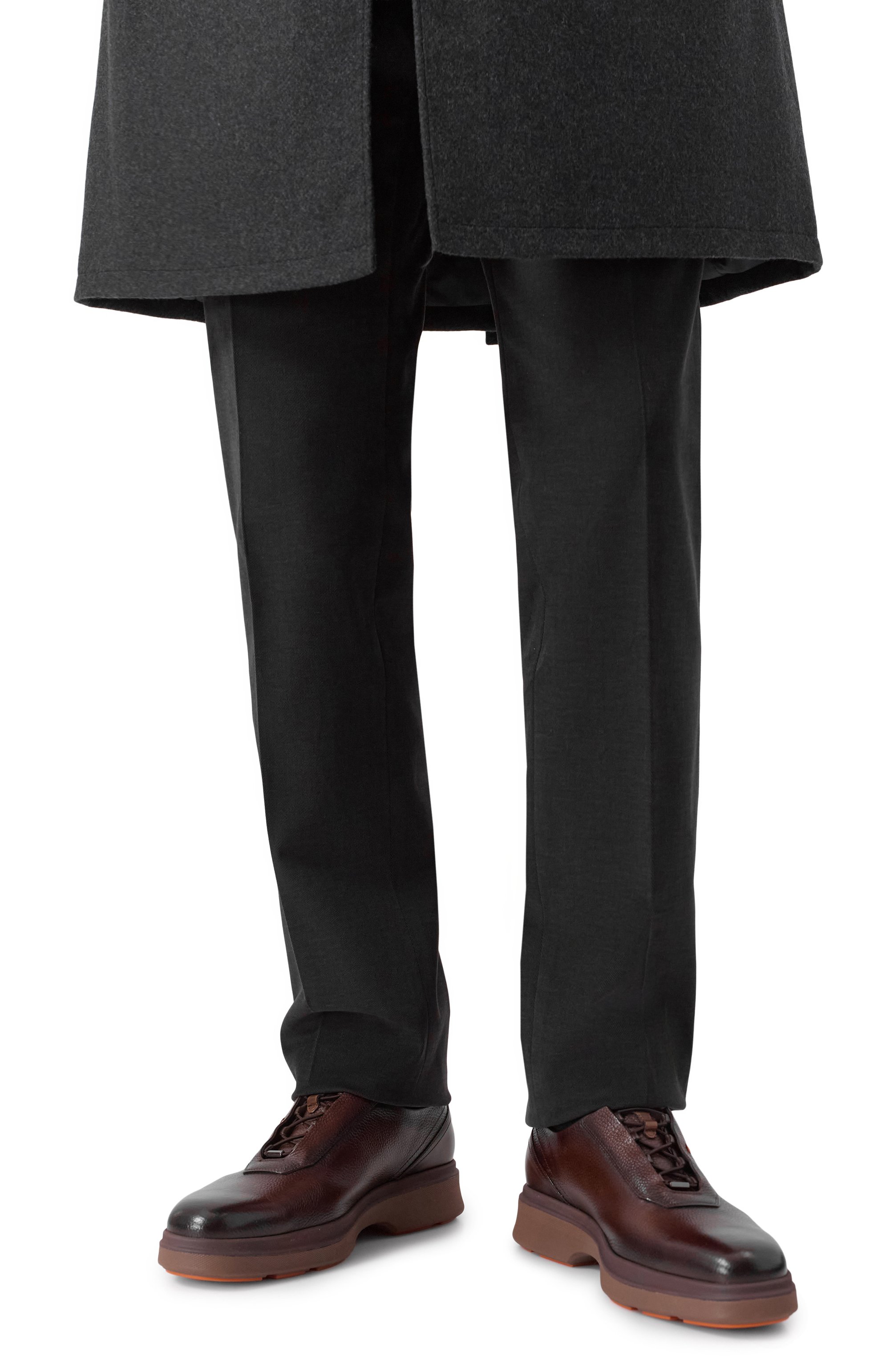 Кожаные оксфорды easy nova SANTONI, арт. MGEG19170TTAXNGS, фото 3