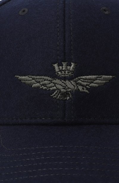 Бейсболка AERONAUTICA MILITARE темно-синего цвета по цене 7160 руб., арт. HA1085UCT02333, фото 3 Бейсболка AERONAUTICA MILITARE, арт. HA1085UCT02333, фото 3