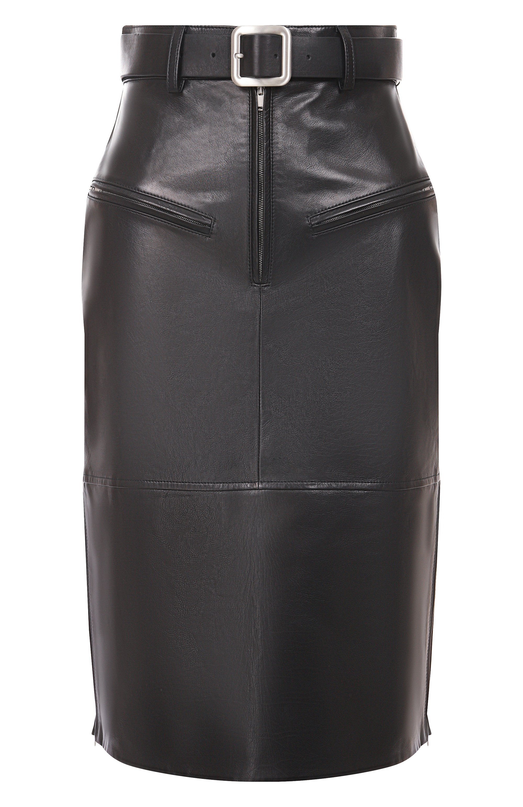 Кожаная юбка JIL SANDER, арт. J03MA0229-J07207, фото 1