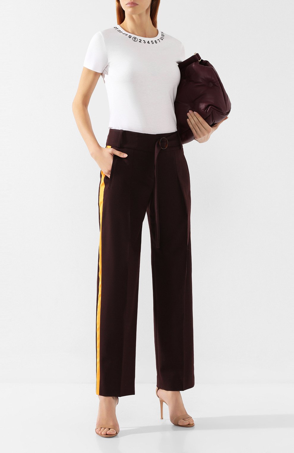 Хлопковая футболка MAISON MARGIELA белого цвета по цене 23050 руб., арт. S51GC0434/S23525, фото 2 Хлопковая футболка MAISON MARGIELA, арт. S51GC0434/S23525, фото 2