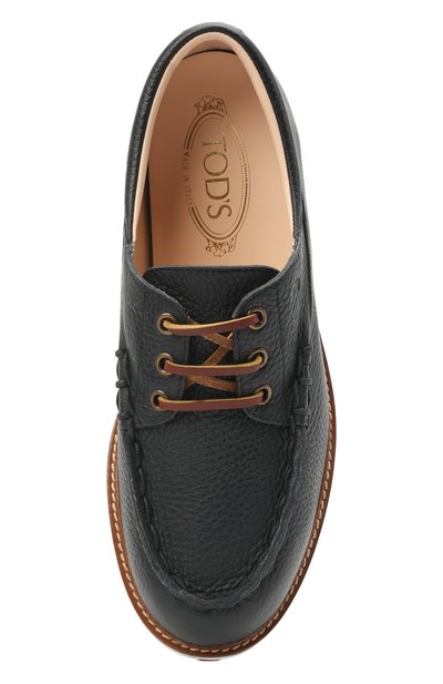 Кожаные дерби TOD’S, арт. XXW05E0EB70EK0, фото 5