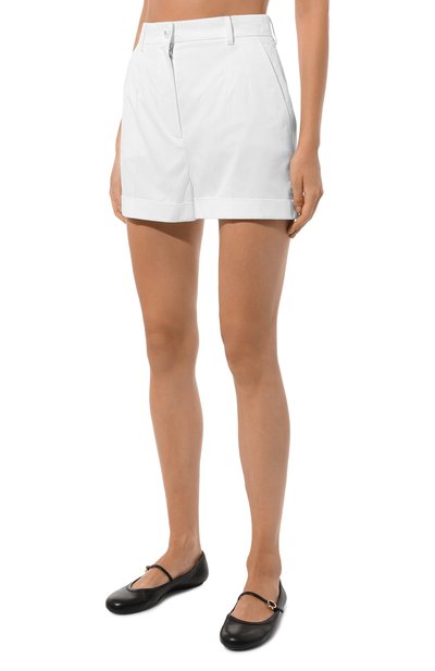 Хлопковые шорты DOLCE & GABBANA, арт. FTBTQT/GDCDE, фото 3