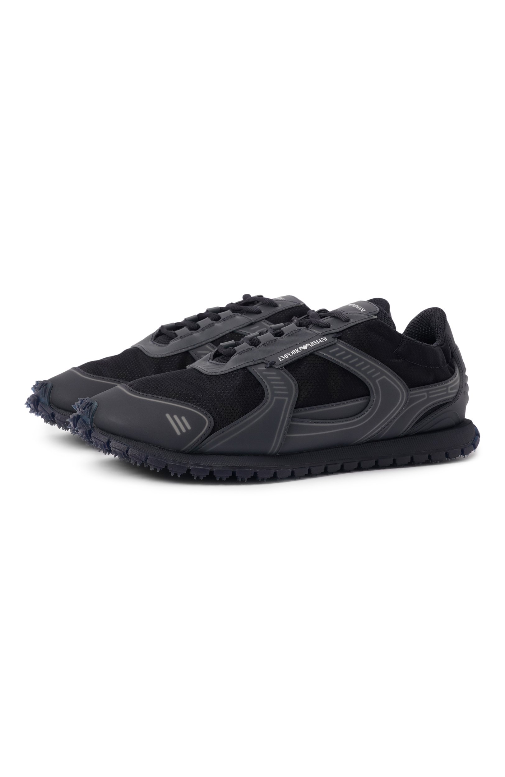 Текстильные кроссовки EMPORIO ARMANI, арт. EM006480/AF27360, фото 1