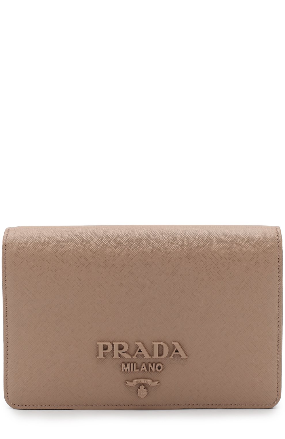 Сумка из кожи на цепочке PRADA, арт. 1BP012-NZV-F0236-1, фото 1