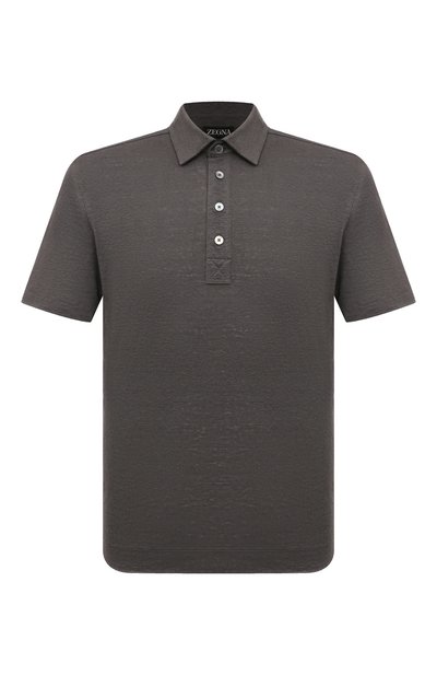 Мужское льняное поло ZEGNA, арт. UD376A7/D784