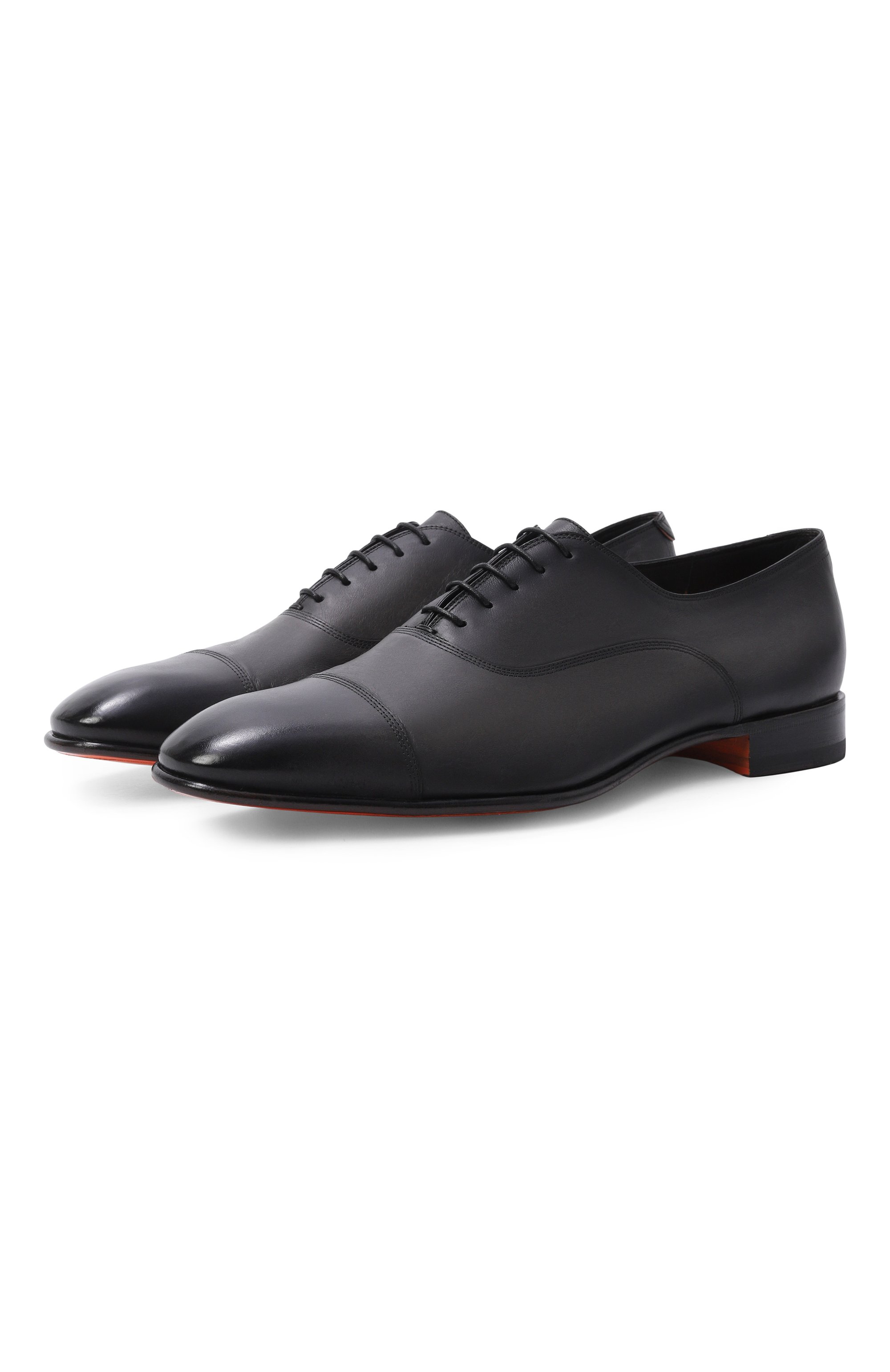 Кожаные оксфорды adrian SANTONI, арт. MCAG18883LA3SNU0, фото 1