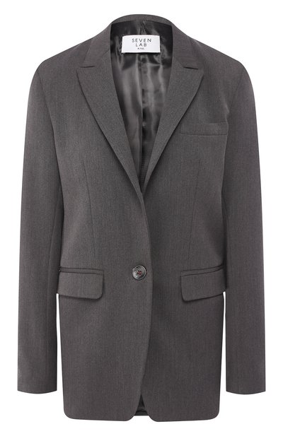 Женский жакет из вискозы SEVEN LAB, арт. J19-IN LOVE grey