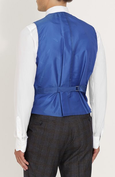 Шерстяной костюм-тройка KITON, арт. UAGL81K01X10, фото 5