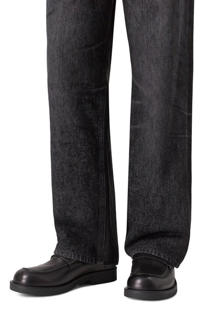 Кожаные лоферы city MM6, арт. SH1WR0006/P7431, фото 3