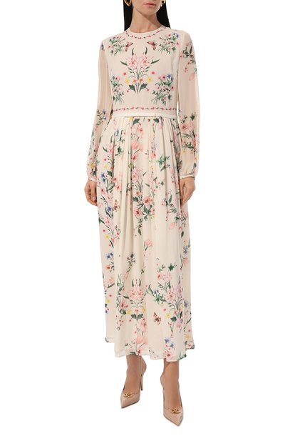 Шелковое платье GIAMBATTISTA VALLI, арт. 24FWSVCA5C15-C2PRI, фото 3