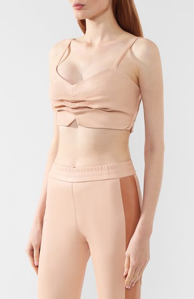 Кожаный топ DROME, арт. DPDA224T/D074, фото 3