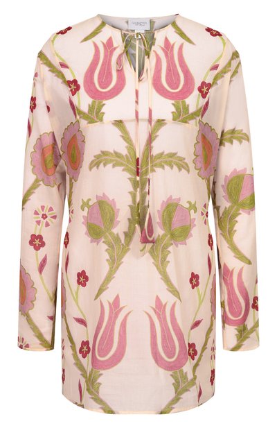Женская хлопковая туника GIAMBATTISTA VALLI, арт. 26SSRVCL1067/39PRI