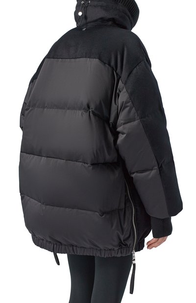 Комбинированный пуховик DUNO, арт. BLANCA/PRAT0 MESTRE, фото 4