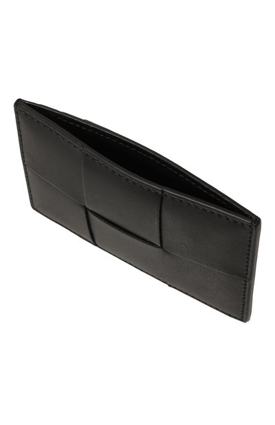 Кожаный футляр для кредитных карт BOTTEGA VENETA черного цвета по цене 41450 руб., арт. 649597/VBWD3, фото 3 Кожаный футляр для кредитных карт BOTTEGA VENETA, арт. 649597/VBWD3, фото 3