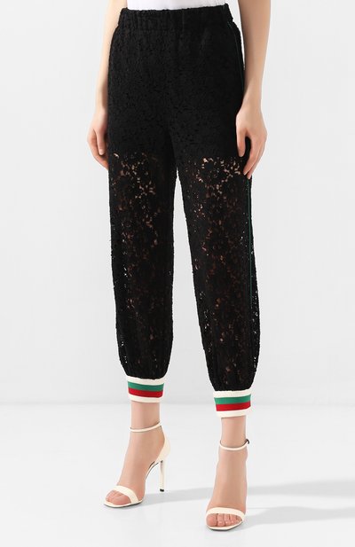 Кружевные джоггеры GUCCI, арт. 569496/ZJT76, фото 3