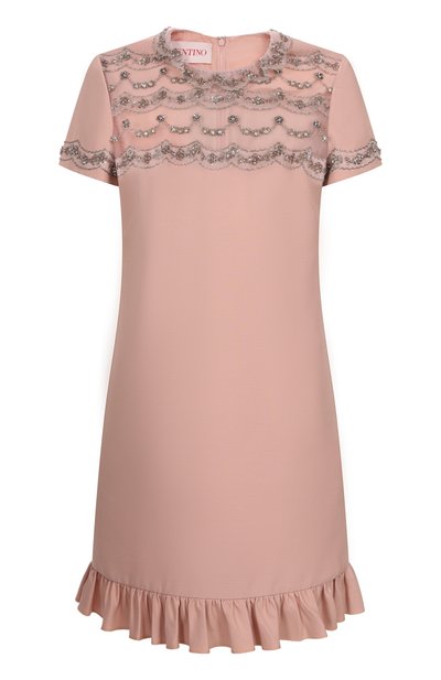 Женское платье из шерсти и шелка VALENTINO, арт. 6B3VAEL01CF