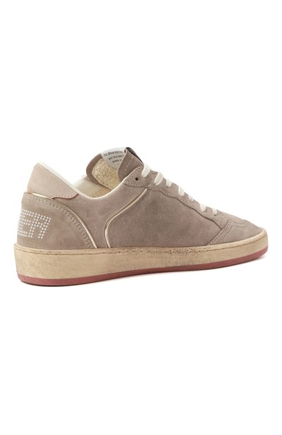 Замш�евые кеды ball star GOLDEN GOOSE DELUXE BRAND, арт. GWF00327.F007474, фото 5