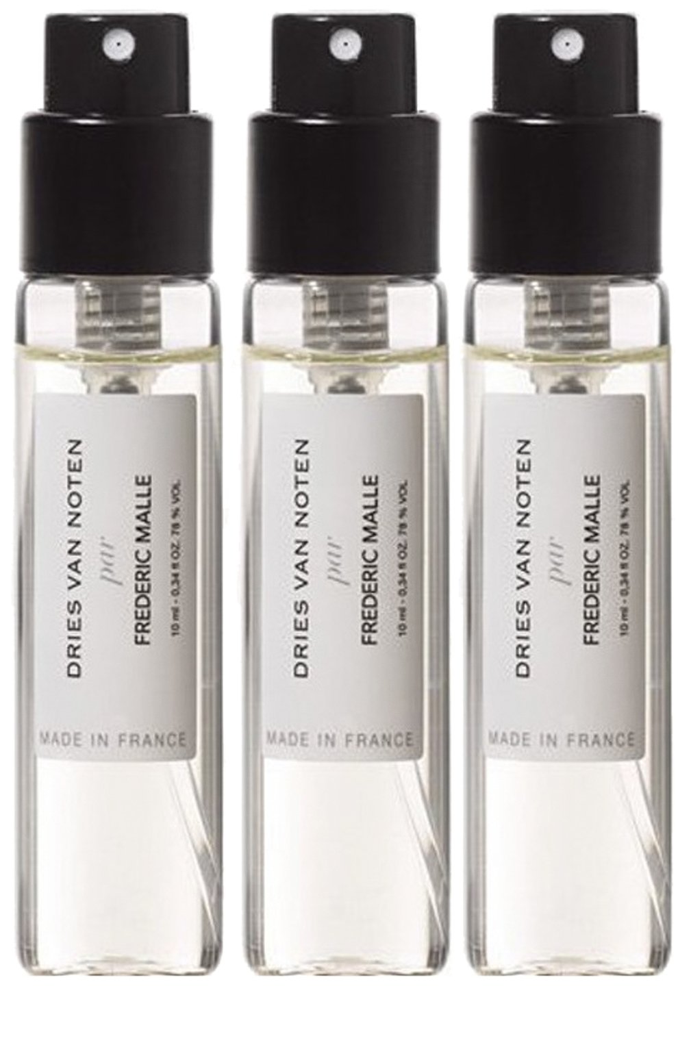 Парфюмерная вода dries van noten (3x10ml) FREDERIC MALLE бесцветного цвета по цене 9500 руб., арт. 3700135000780, фото 1 Парфюмерная вода dries van noten (3x10ml) FREDERIC MALLE, арт. 3700135000780, фото 1