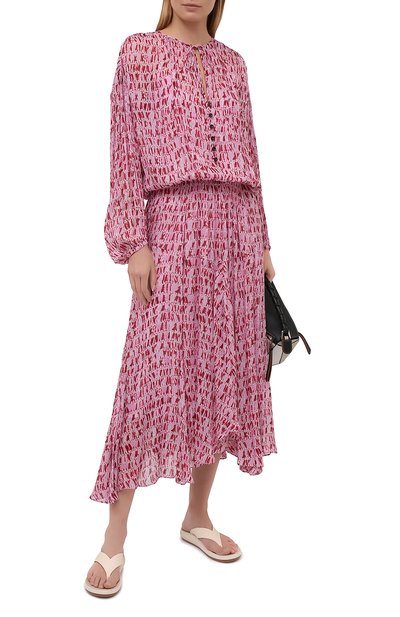 Платье из вискозы ISABEL MARANT ETOILE, арт. R01896-21P029E/SAURELI, фото 2
