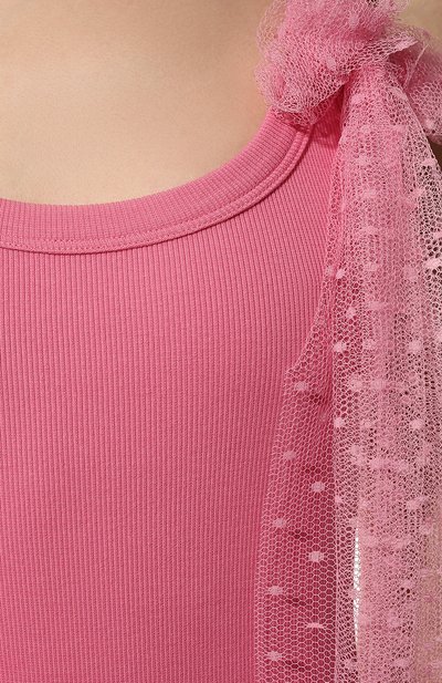 Хлопковое платье REDVALENTINO, арт. XR0MJ09F/6H3, фото 5