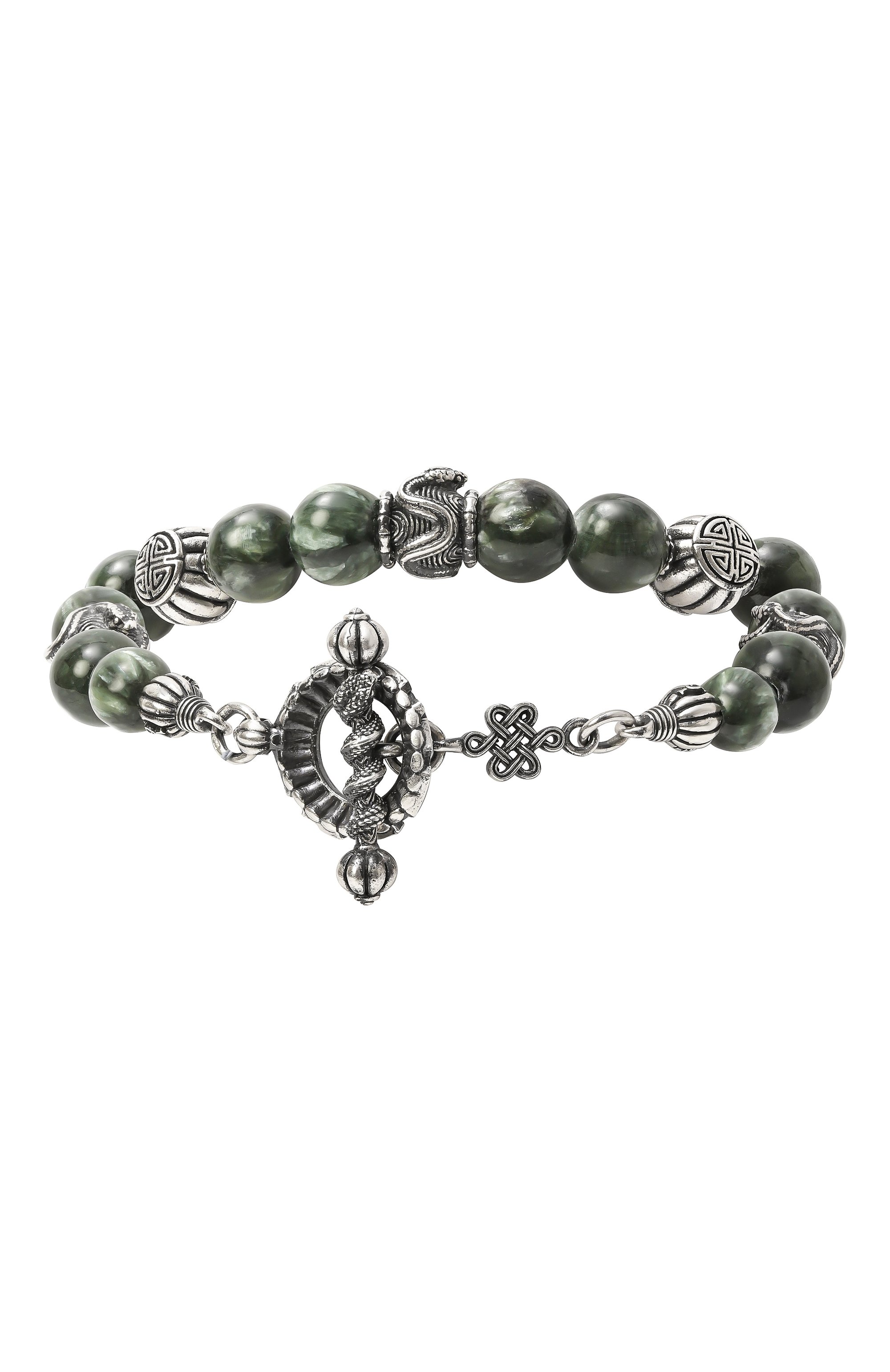 Браслет страж мудрости GL JEWELRY серебряного цвета по цене 35750 руб., арт. PB789S, фото 3 Браслет страж мудрости GL JEWELRY, арт. PB789S, фото 3