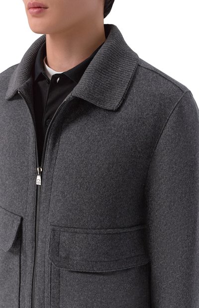 Бомбер из шерсти и кашемира CORNELIANI, арт. 28L5G3/2A20188, фото 5
